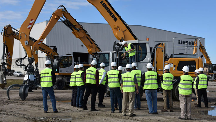 Liebherr Construction hosts 2015 open house and seminar