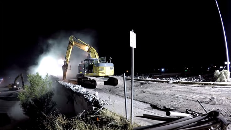VIDEO: Bridge demolished in Utah