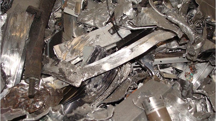 shredded ferrous scrap