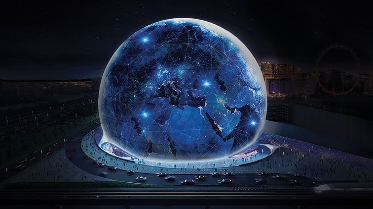 MSG Entertainment replaces AECOM as construction manager of MSG Sphere in Las Vegas