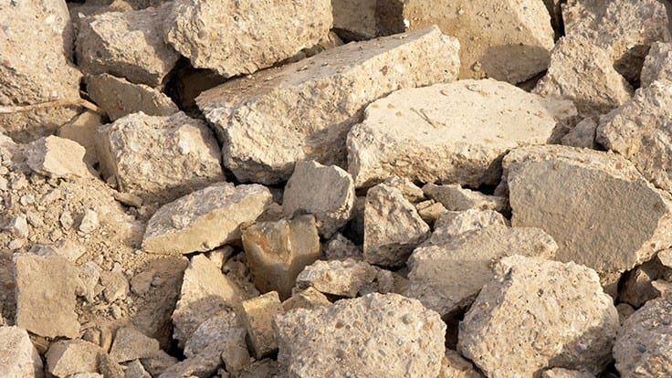 Recycled concrete and CO2 could create new building material