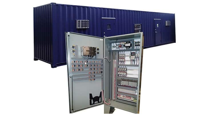 containerized control panel