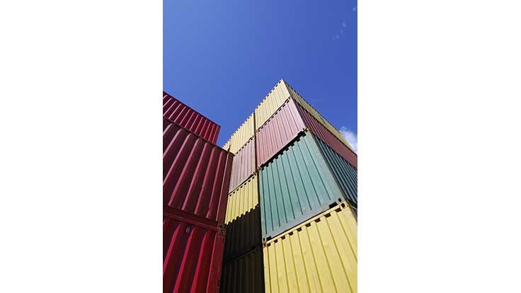 shipping containers stack