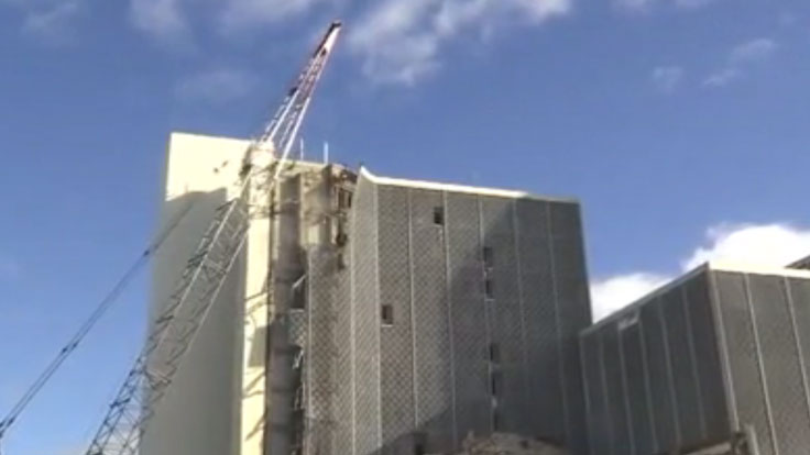 Floridian ‘cheese grater’ building demolished Construction