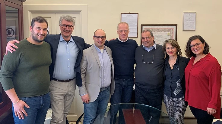 people standing together