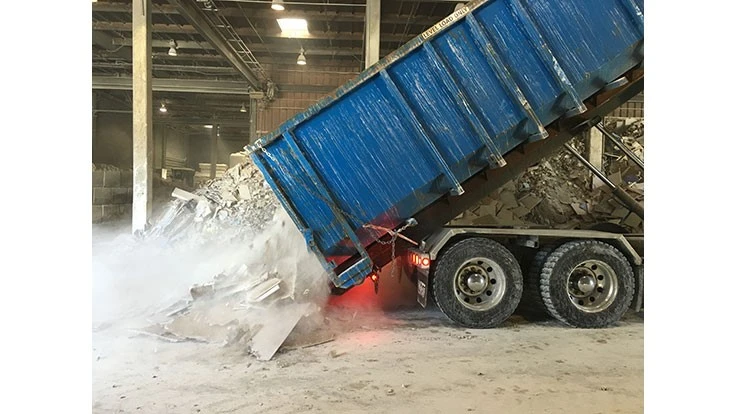 NYC's VIA 57 West building was one of the first pilot projects to recycle all new construction gypsum trim scrap.