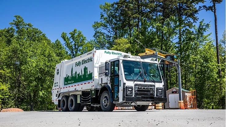 mack electric truck