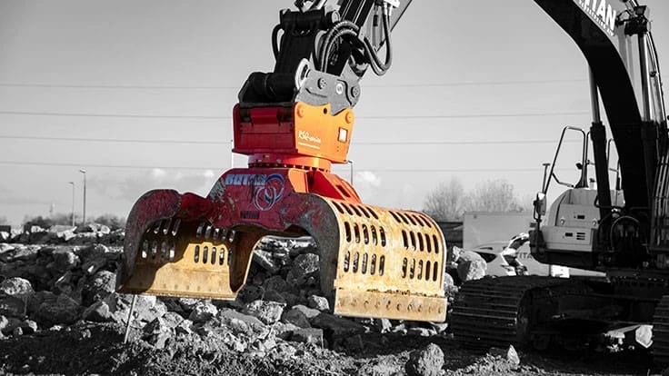 Rotar RG sorting and demolition grapple