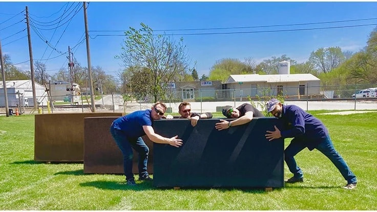 pretred barrier recycled