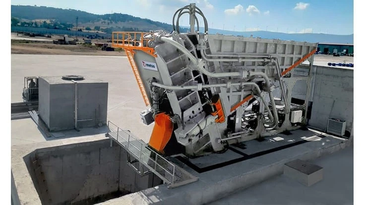 metso recycling shear