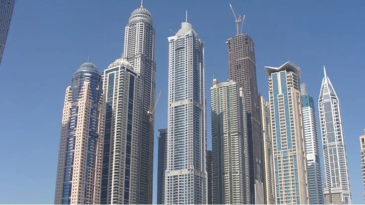 dubai skyscrapers uae