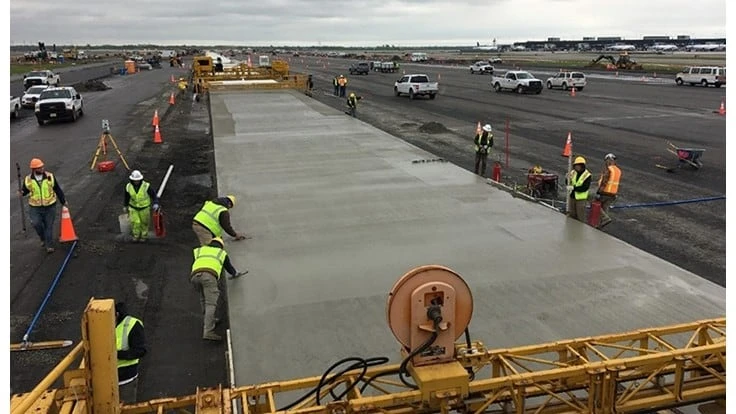 jfk airport paving