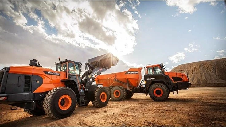 doosan infracore loaders