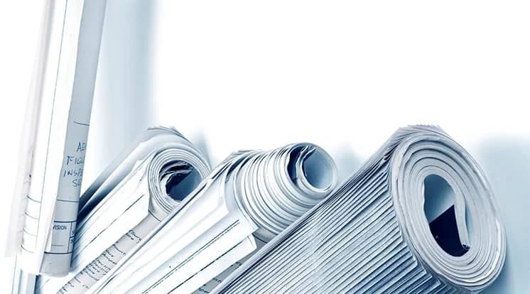 architecture blueprint scrolls