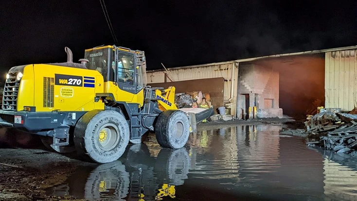 Photo courtesy of WOIO-TV, Cleveland.