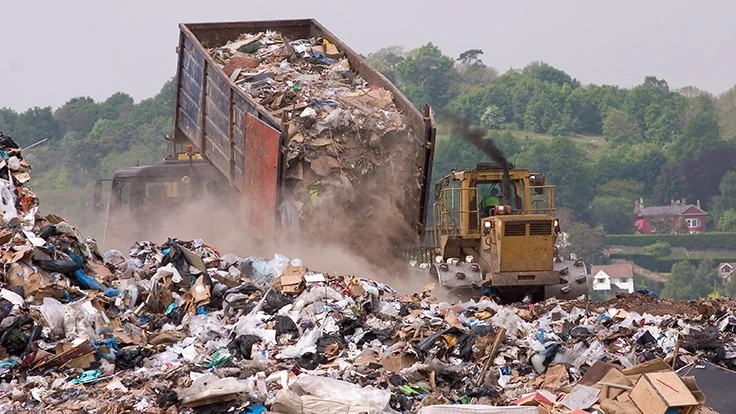 landfill tipping