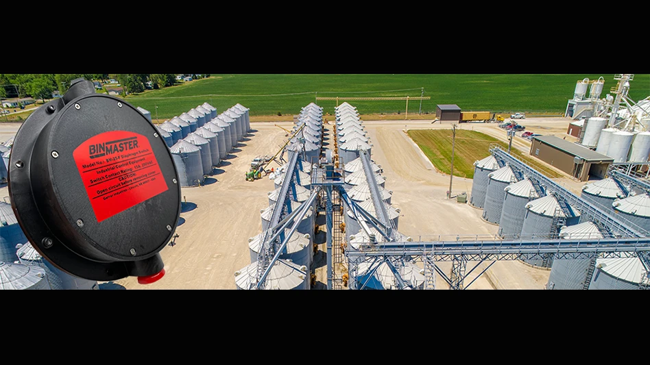 BinMaster next to silos