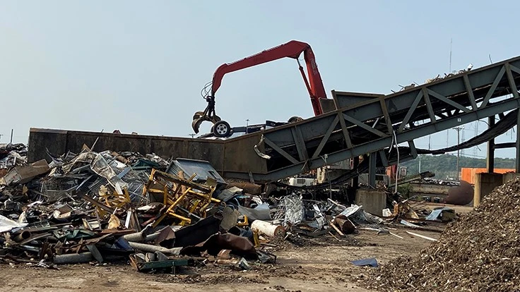 metal shredding recycling