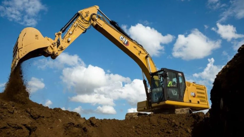 Caterpillar 320 electric medium excavator