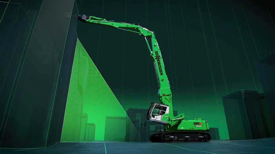 Sennebogen 830 Demolition