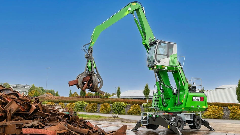 Sennebogen 824 G series material handler