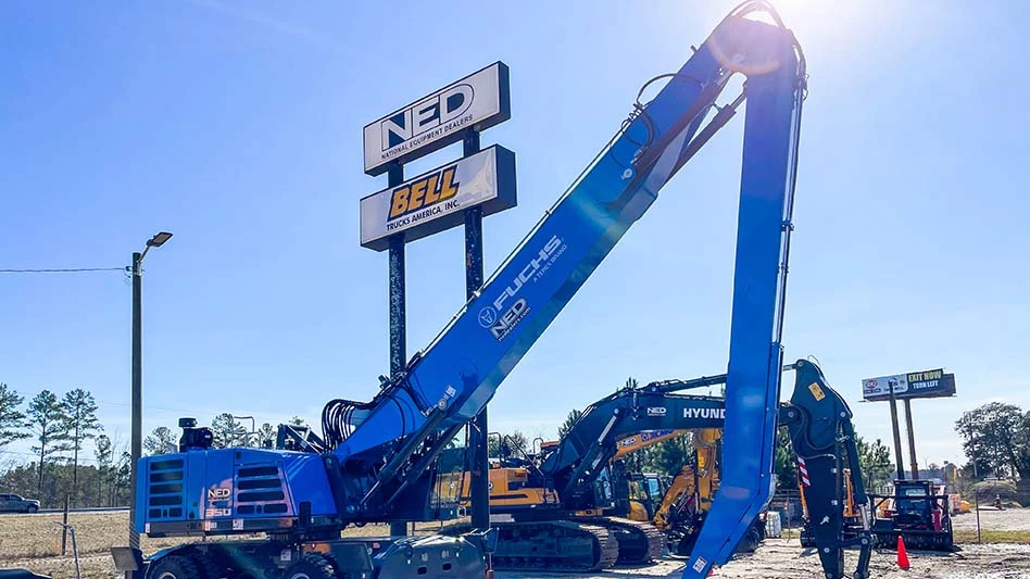 Fuchs material handler