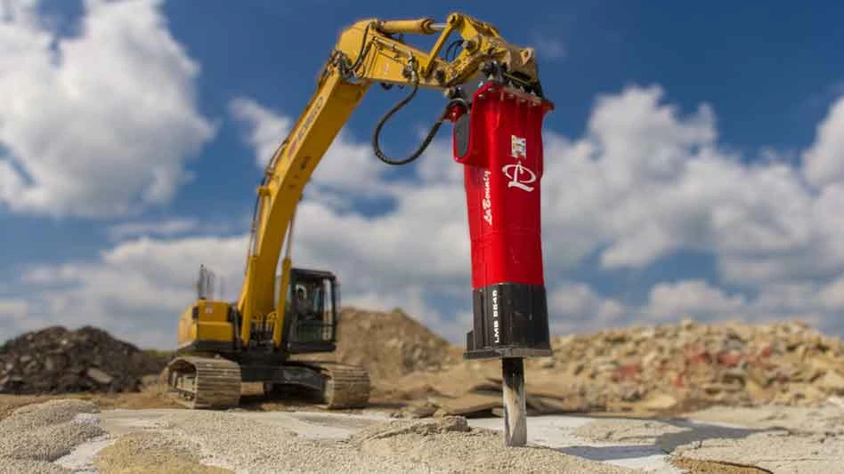 A LaBounty hammer is poised to strike.