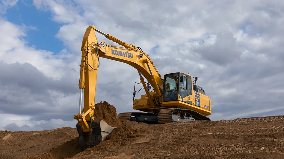 Komatsu PC360lci excavator