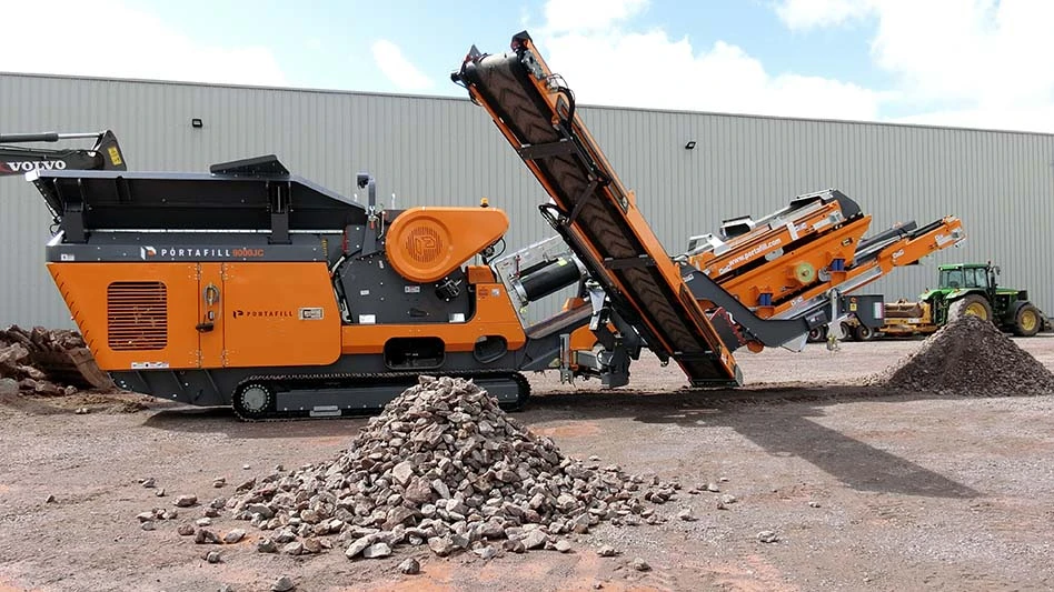 Portafill equipment in action