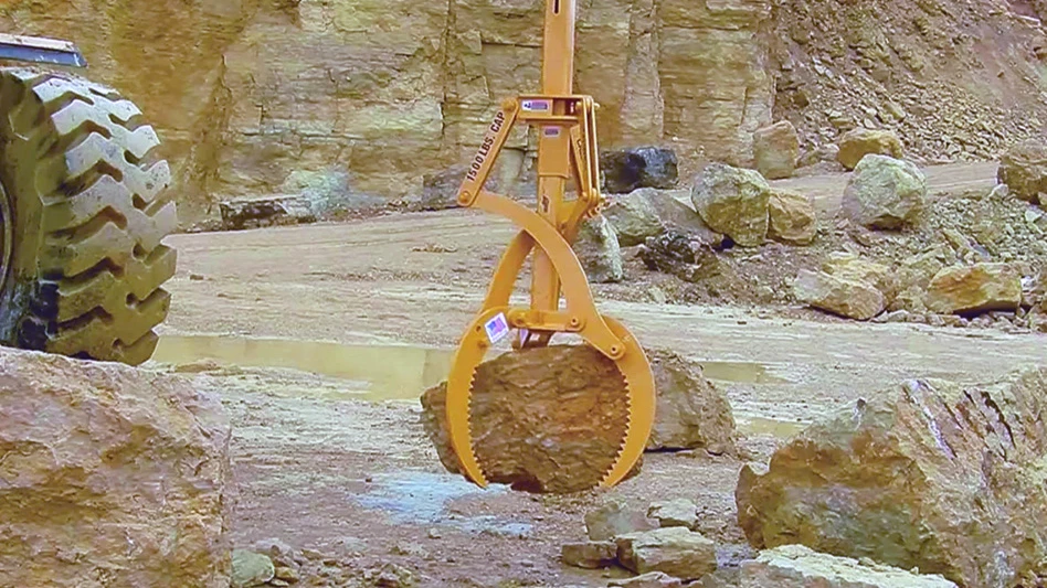 Caldwell multi-grapple grabbing a rock