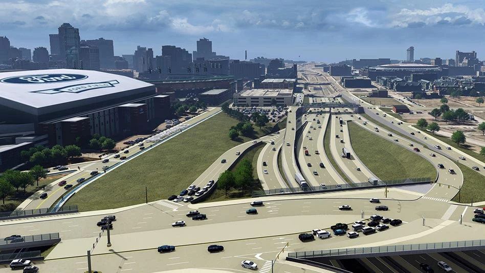 interstate 375 detroit