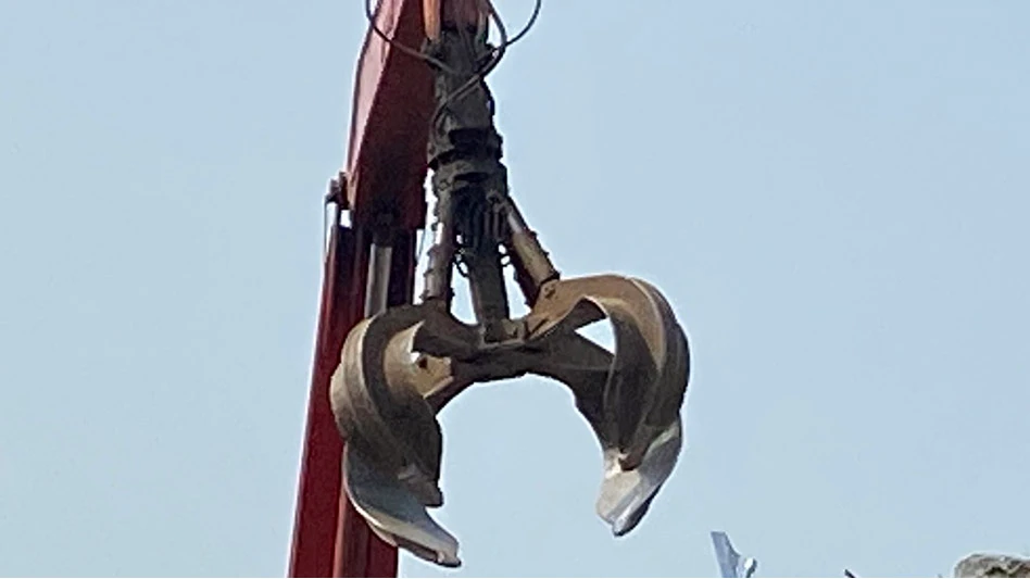 grapple scrap handler