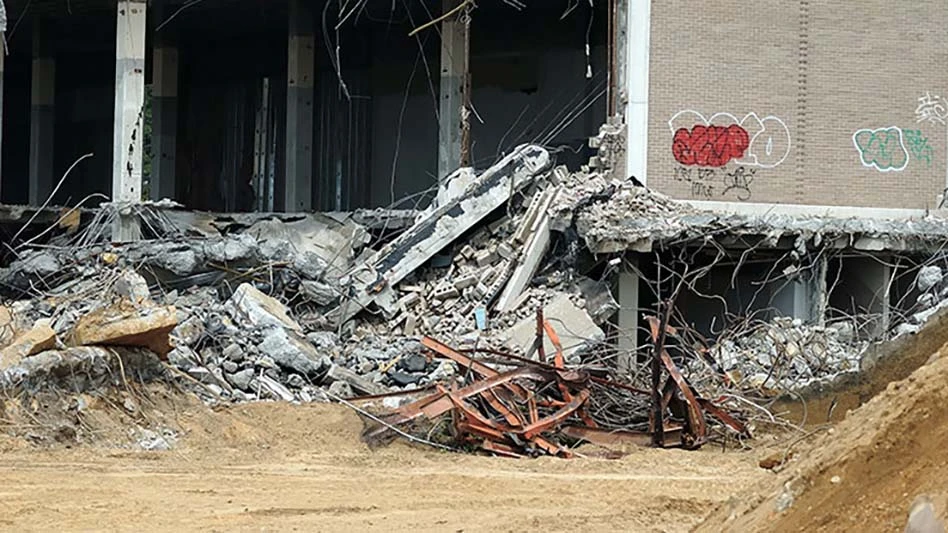 demolition debris metal