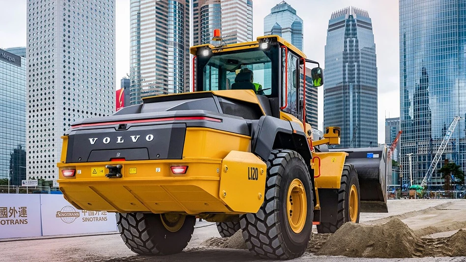 volvo electric loader