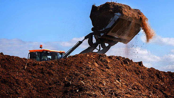 compost loader bucket