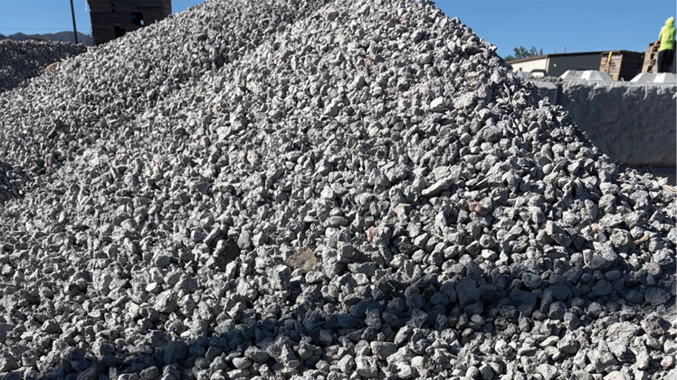 crushed concrete