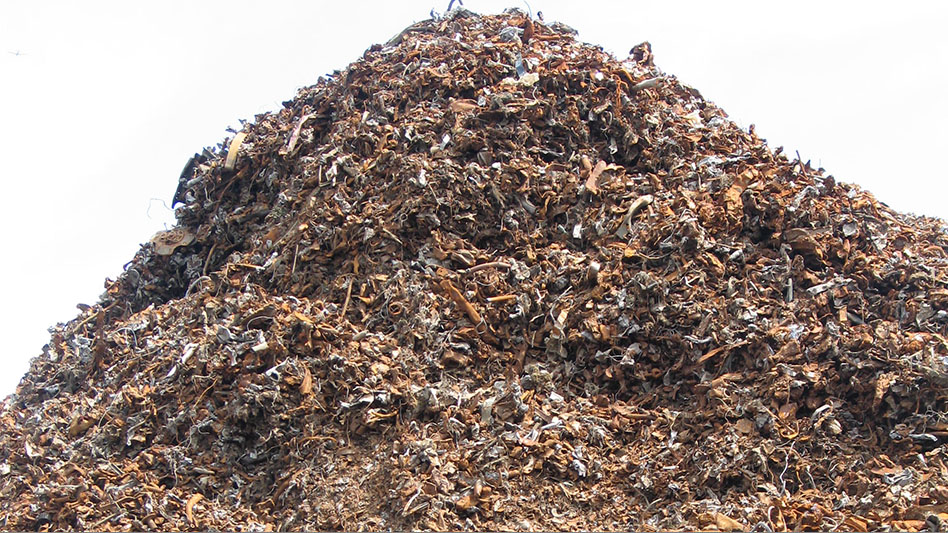 shredded steel recycling