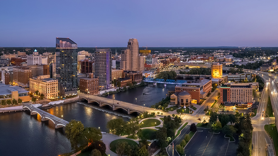 Downtown Grand Rapids Michigan