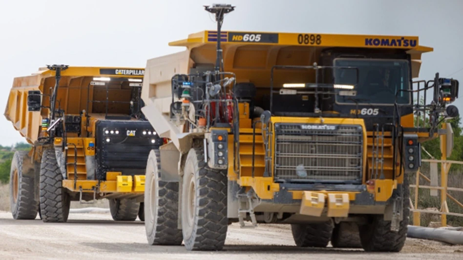 Heidelberg autonomous haul trucks