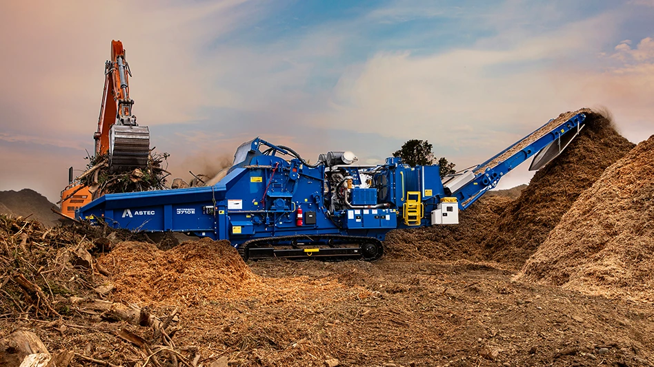 peterson astec wood grinder recycling