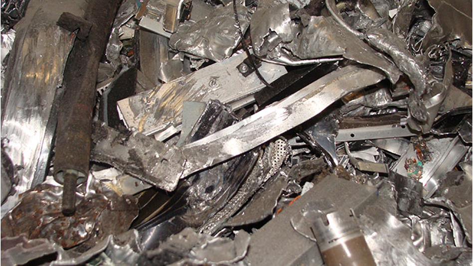 steel recycling shreds