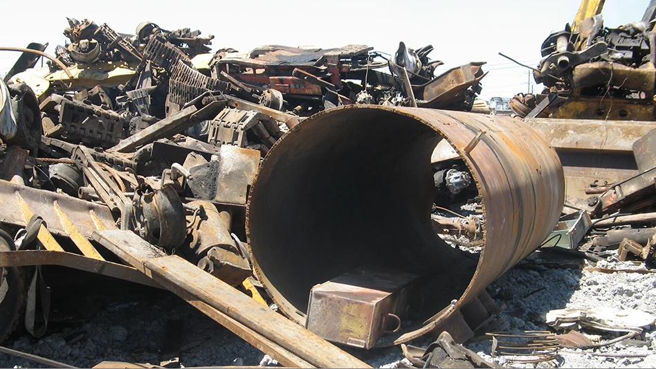 steel recycling scrap